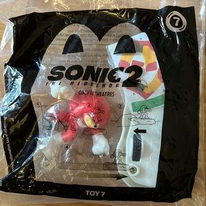 Sonic 2 the Hedgehog Happy Meal Toy #7 NEW, never opened